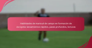 Habilidades de mariscal de campo en formación de escopeta: lanzamientos rápidos, pases profundos, lecturas